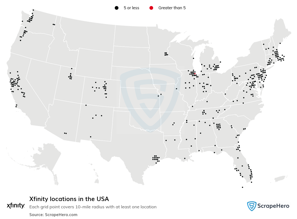 Xfinity locations