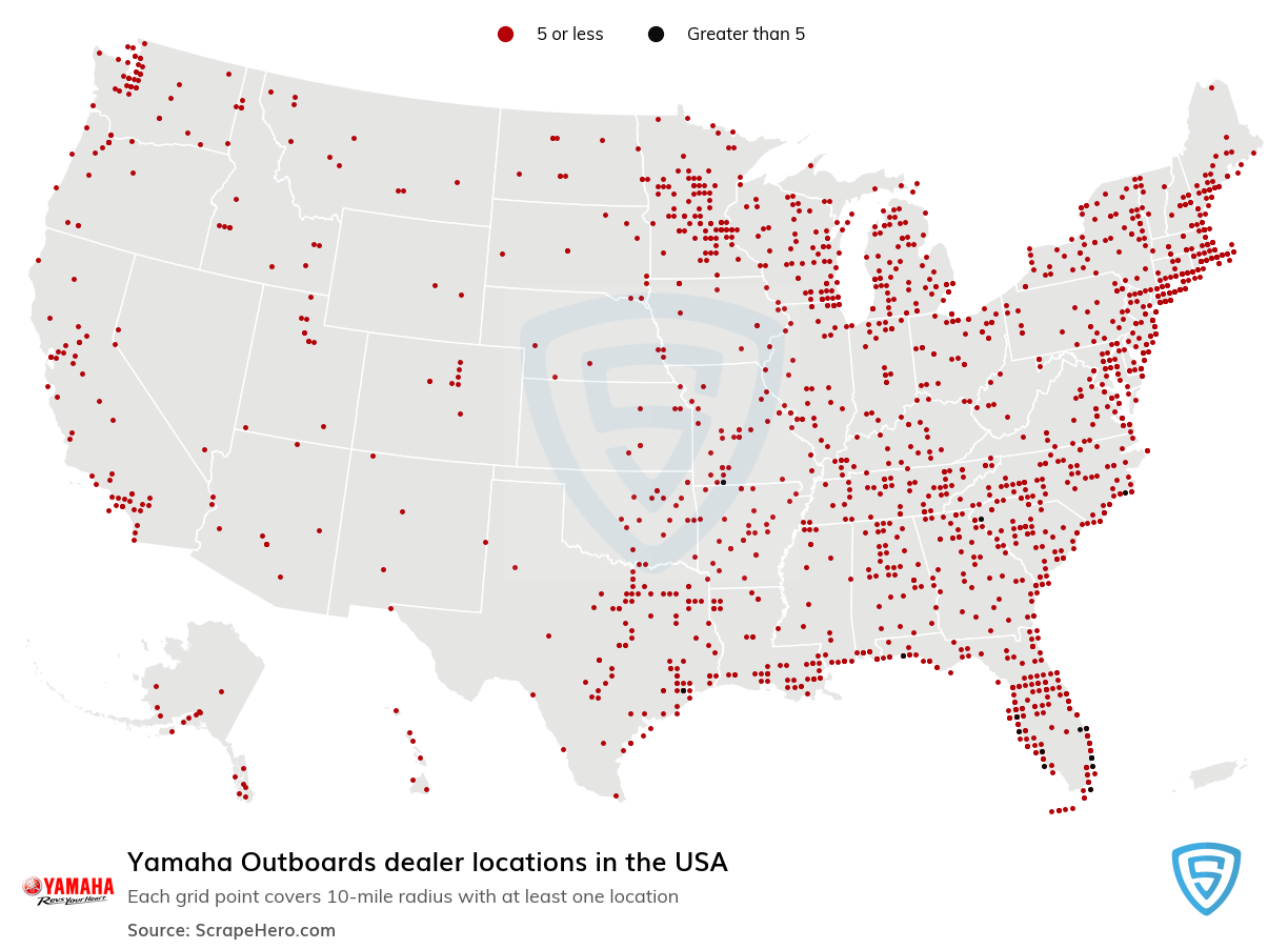 Yamaha Outboards dealer locations