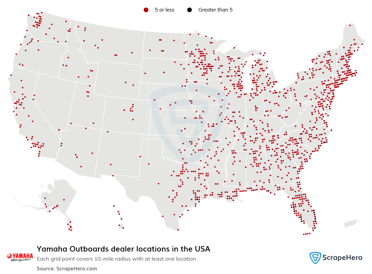 Yamaha Outboards dealer locations