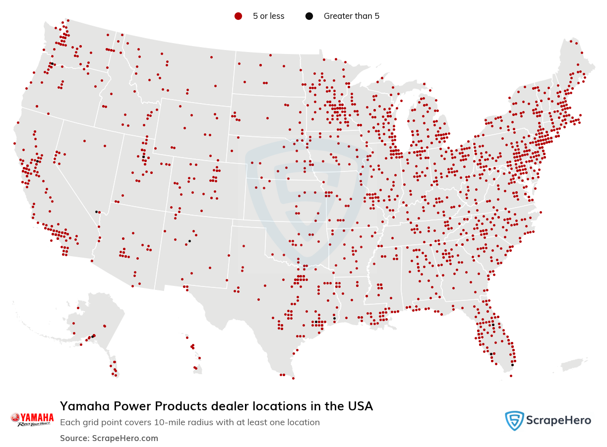 Yamaha Power Products dealer locations