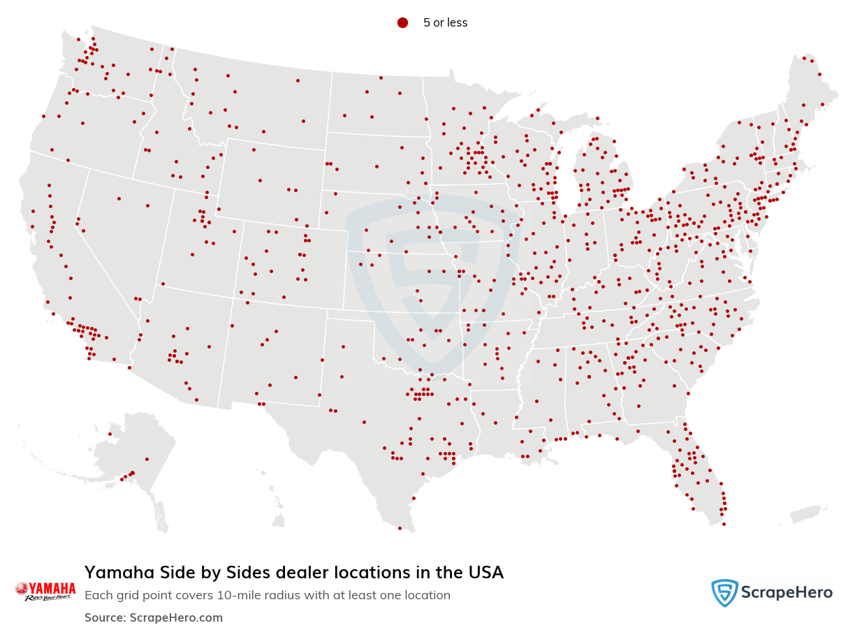 Yamaha Side by Sides dealer locations