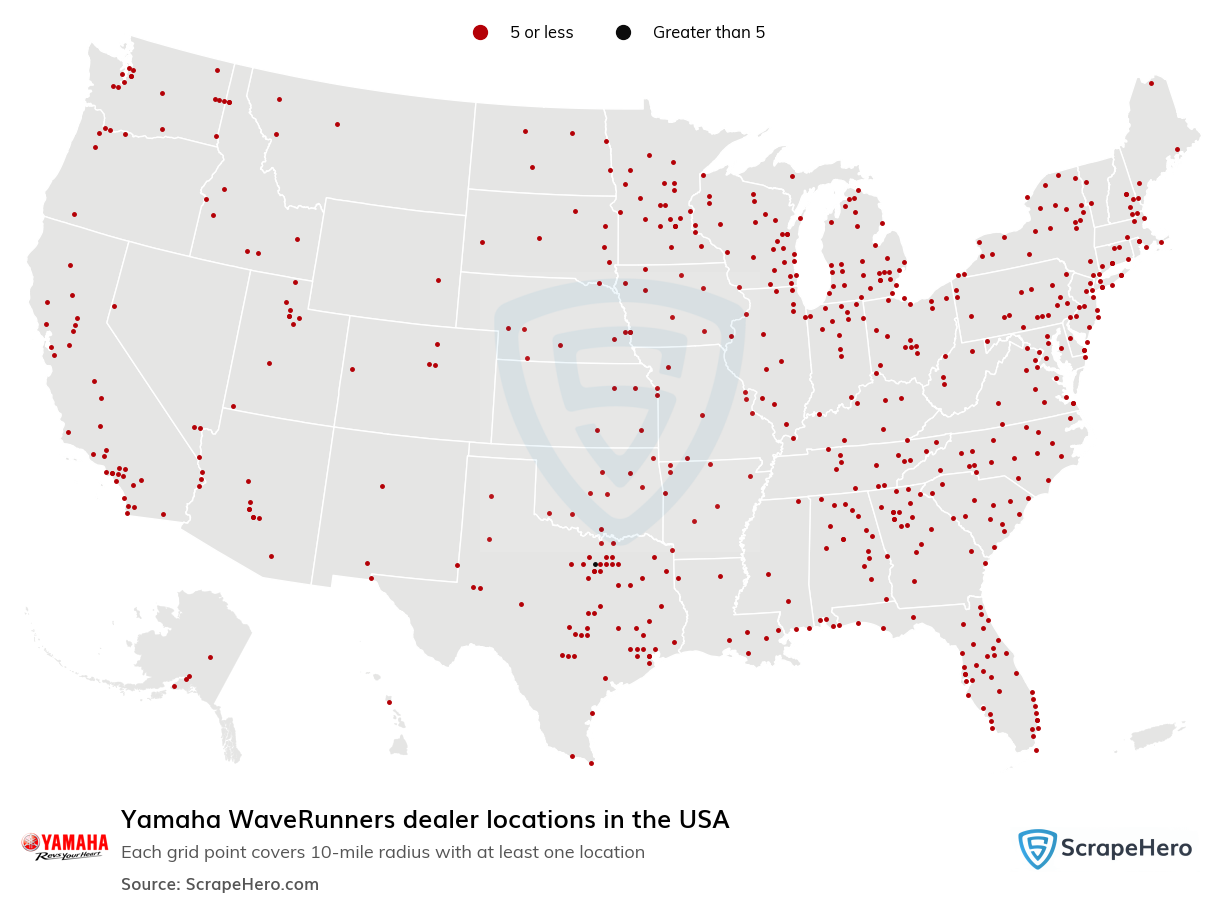 Yamaha WaveRunners dealer locations