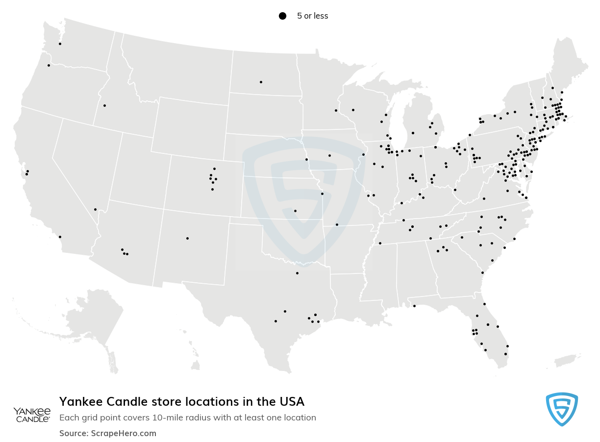 Yankee Candle store locations