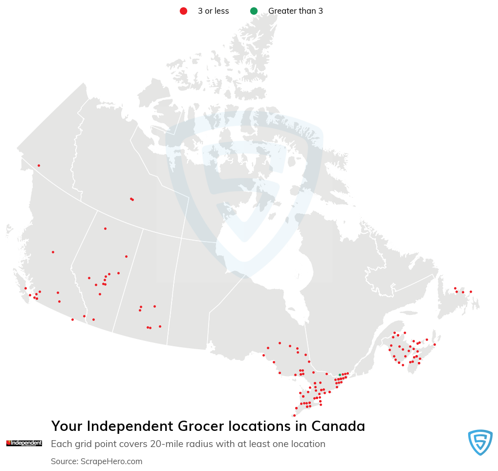 Your Independent Grocer store locations