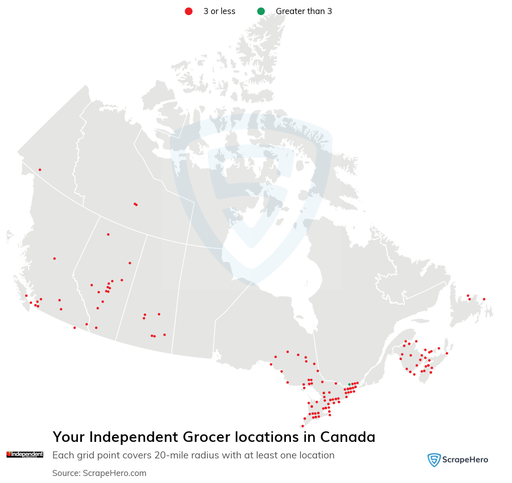 Your Independent Grocer store locations