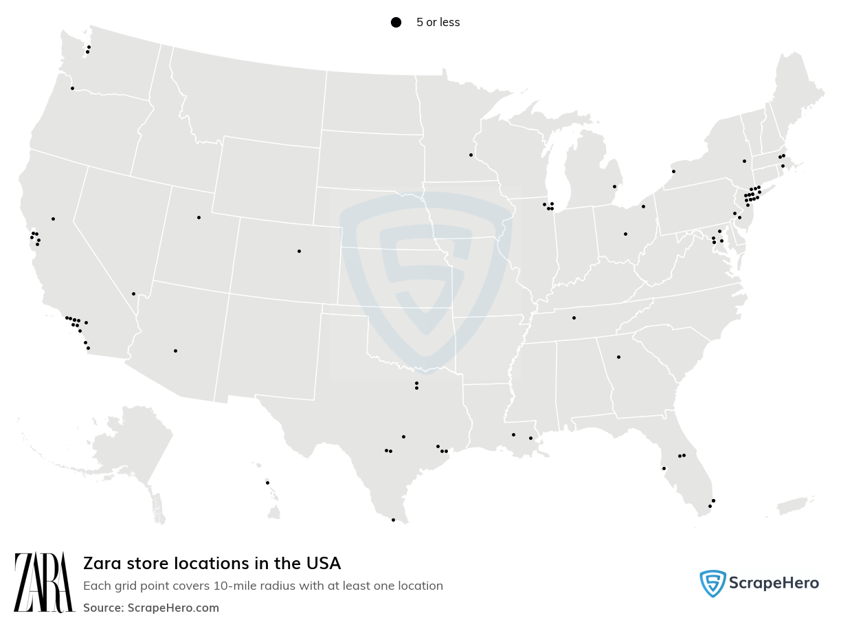 Zara store locations