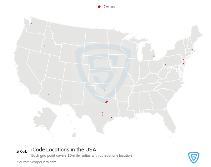 iCode locations