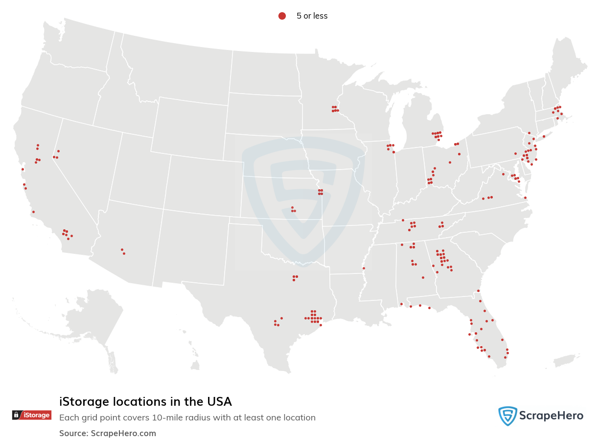 iStorage locations