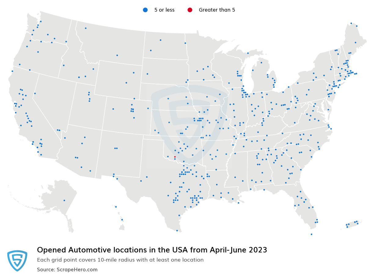 Automotive Openings from April to June 2023