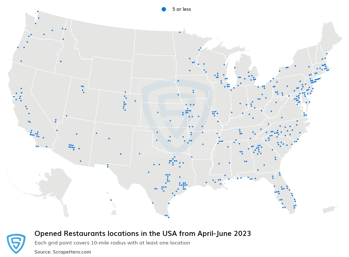 Restaurants Openings in May