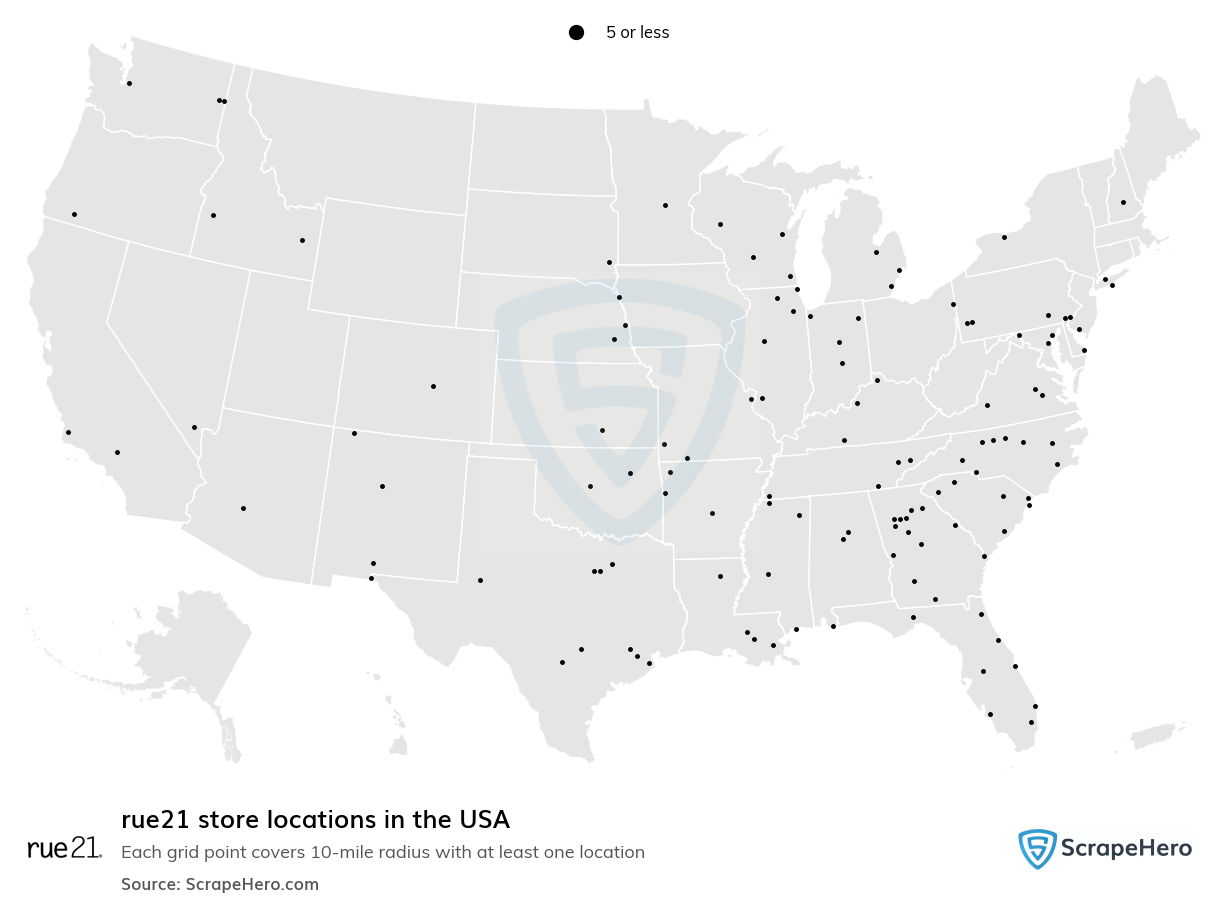 rue21 store locations