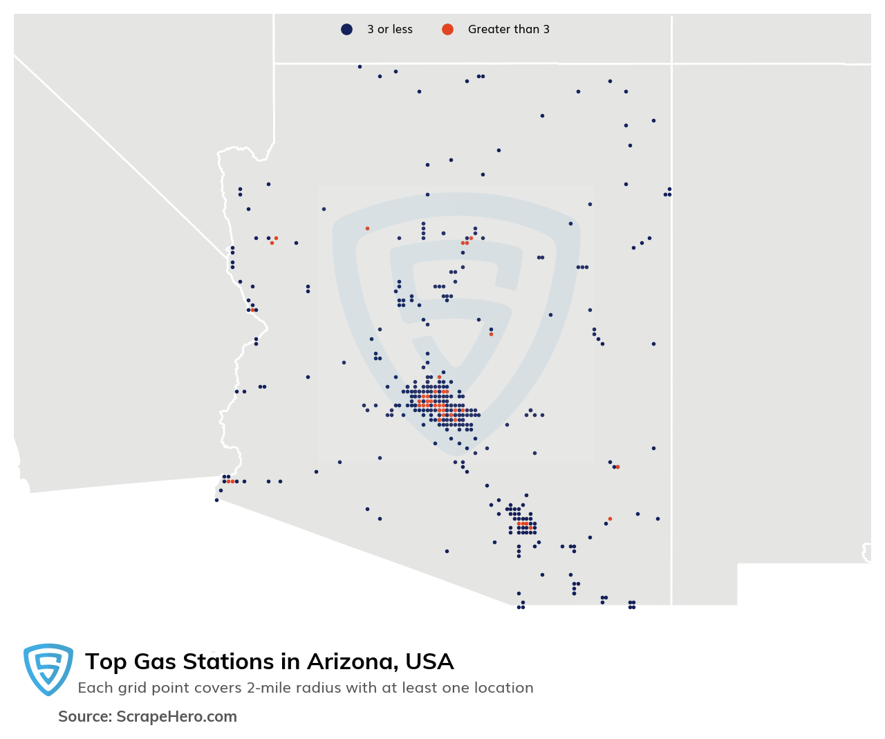 10 Largest Gas Stations In Arizona In 2023 Based On Locations Scrapehero