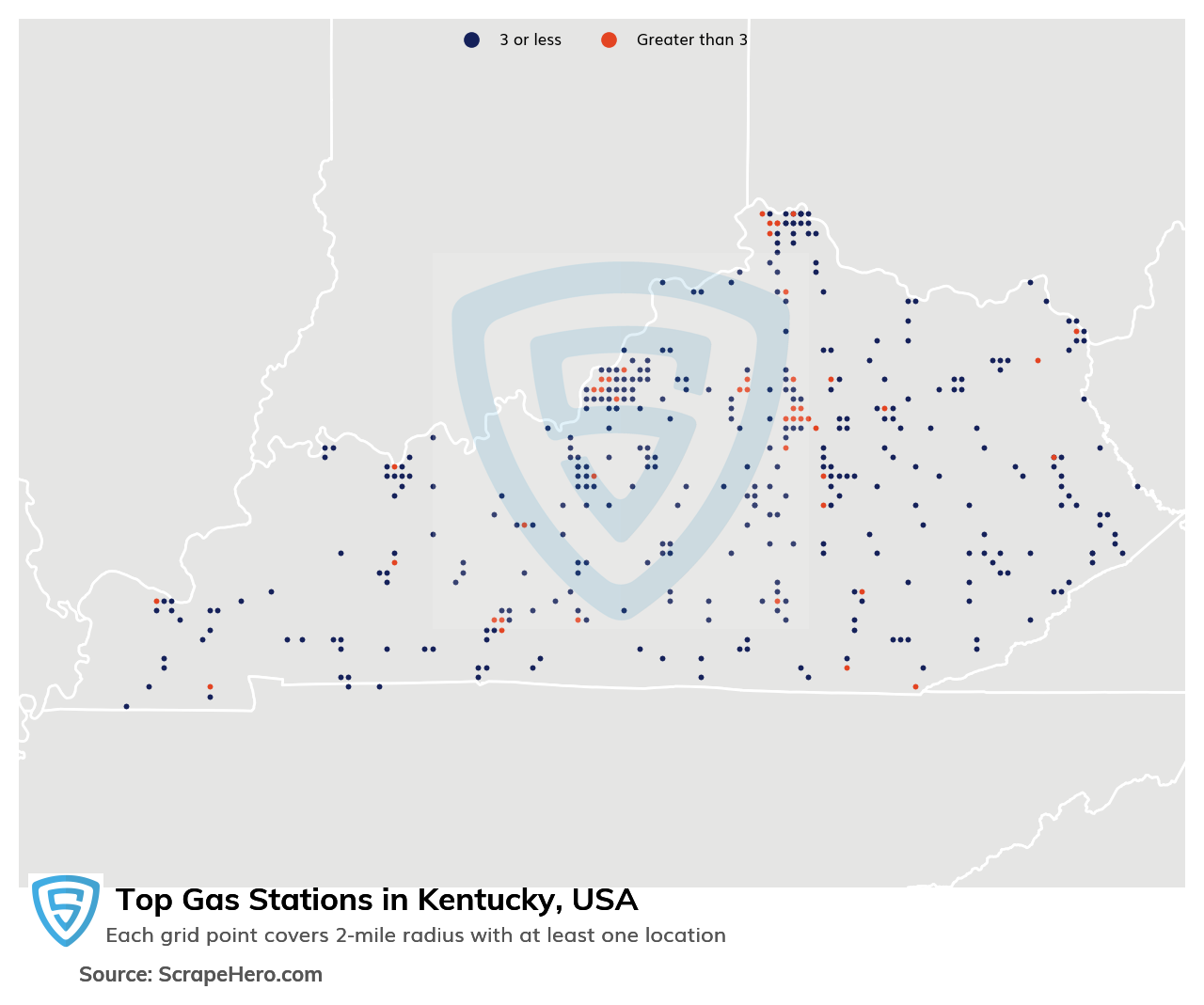 List Of All Top Gas Stations Locations In Kentucky Usa Scrapehero