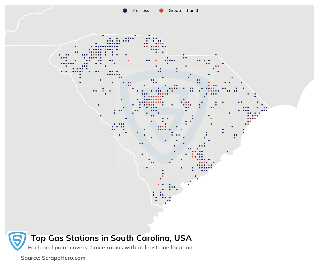 10 Largest Gas Stations In South Carolina In 2023 Based On Locations