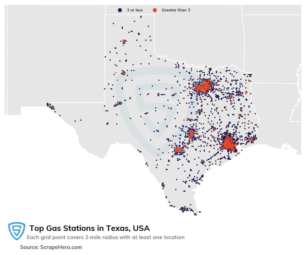 10 Largest Gas Stations In Texas In 2023 Based On Locations Scrapehero