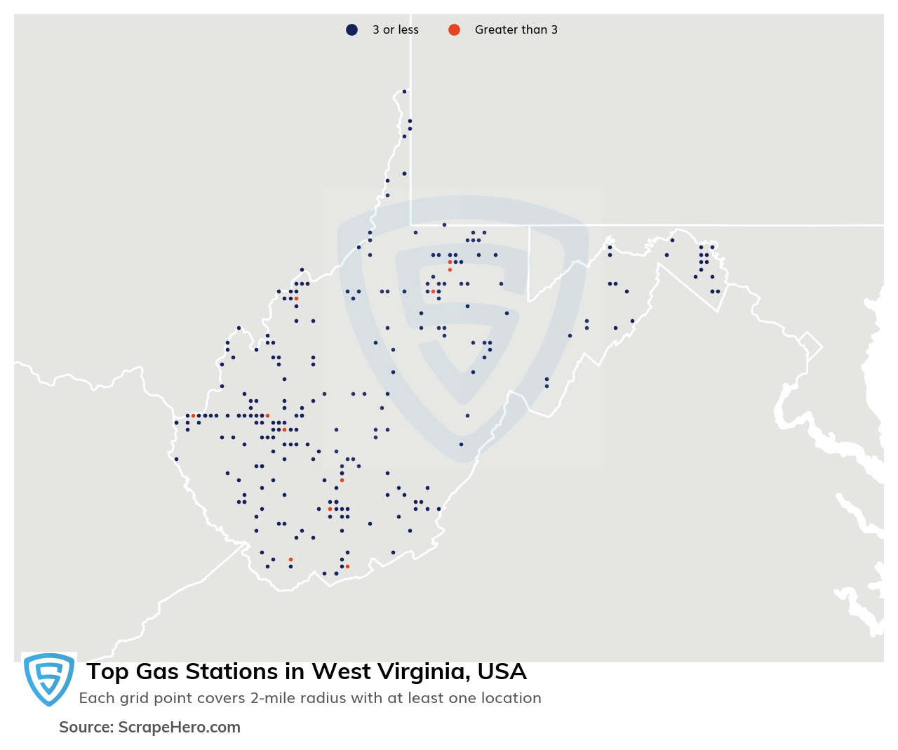 List of all top Gas Stations locations in West Virginia USA ...
