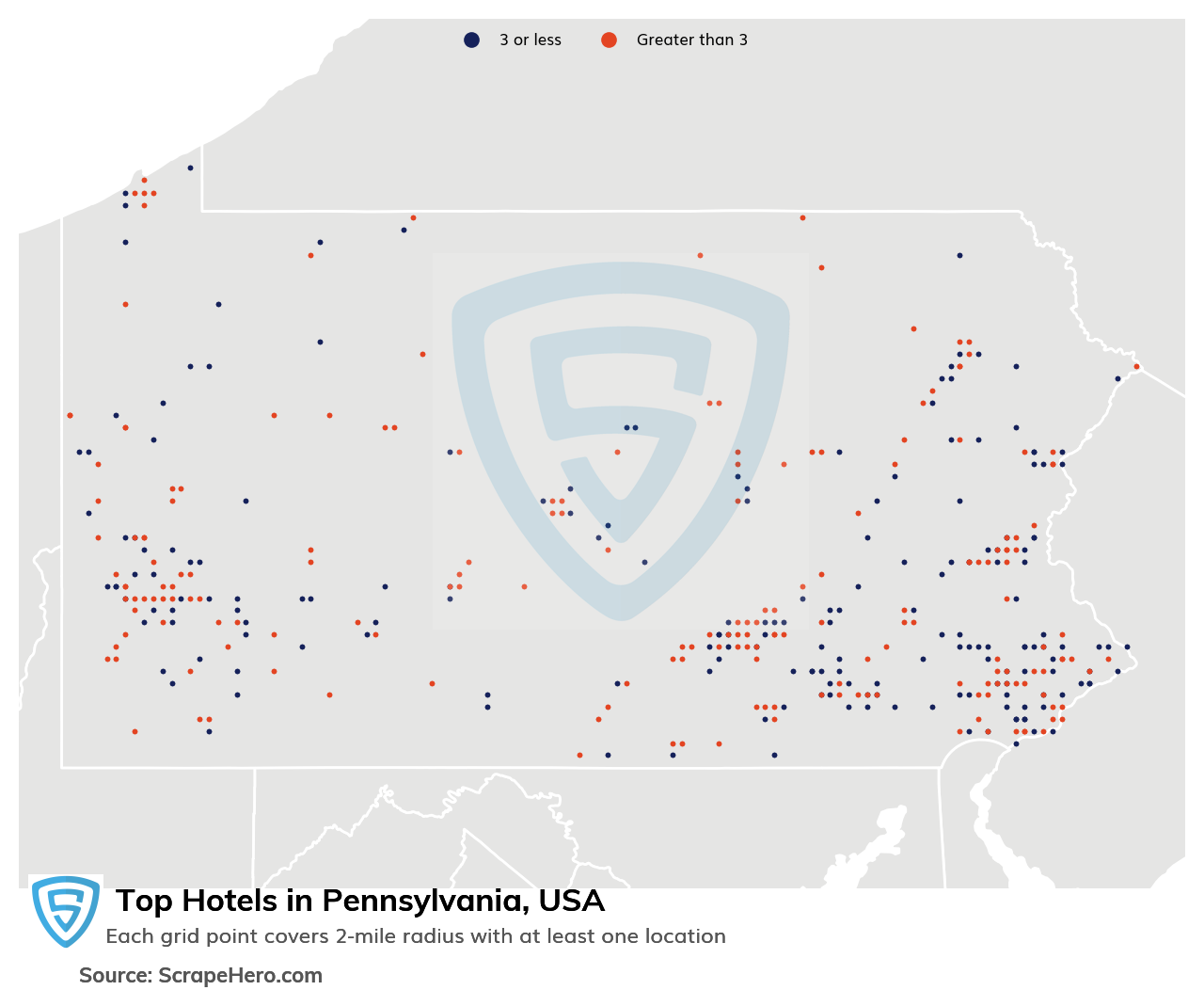 10 Largest hotels in Pennsylvania in 2024 Based on Locations | ScrapeHero