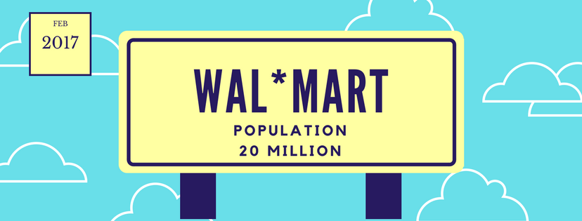 Amazon vs Walmart – Products sold in February 2017