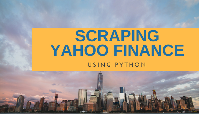 How to scrape Yahoo Finance and extract stock market data using Python & LXML