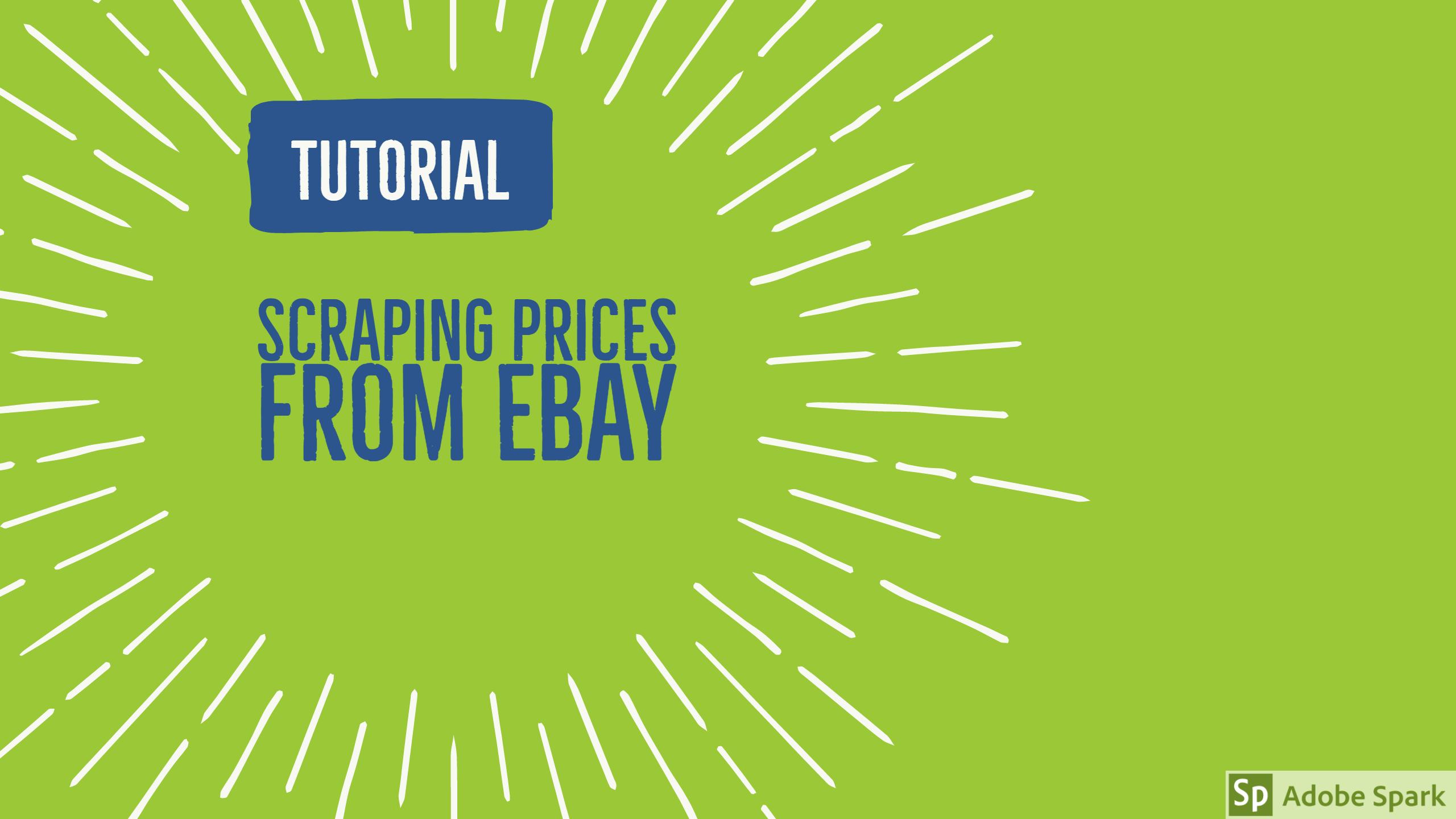 How To Scrape eBay using Python and LXML