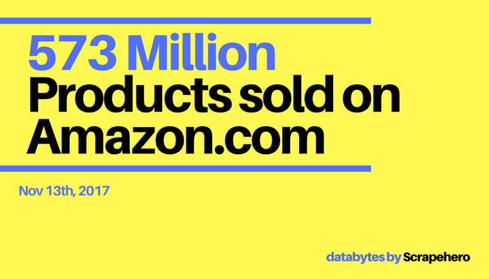 How Many Products Does Amazon Sell? – November 2017