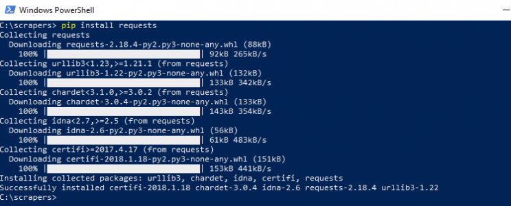 install-python-requests-windows-10
