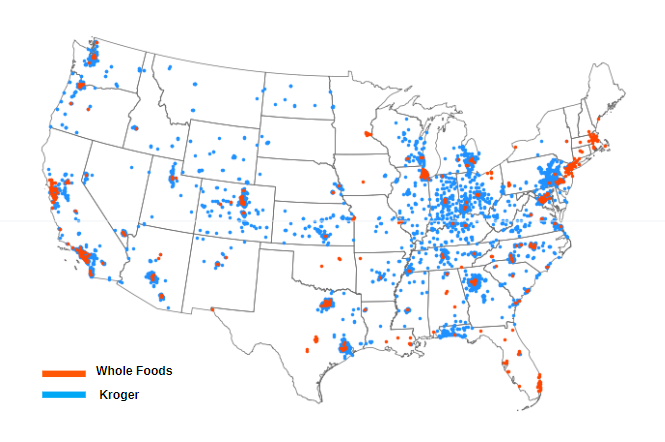 A Look Into The Number Of Kroger Store Locations In The Us