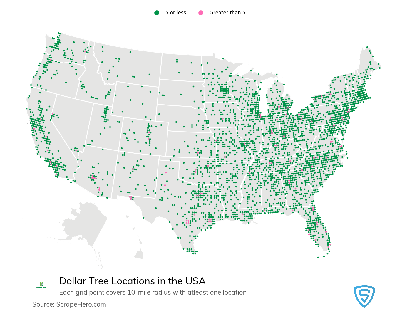 Dollar Stores And Where To Find Them In US Location Analysis