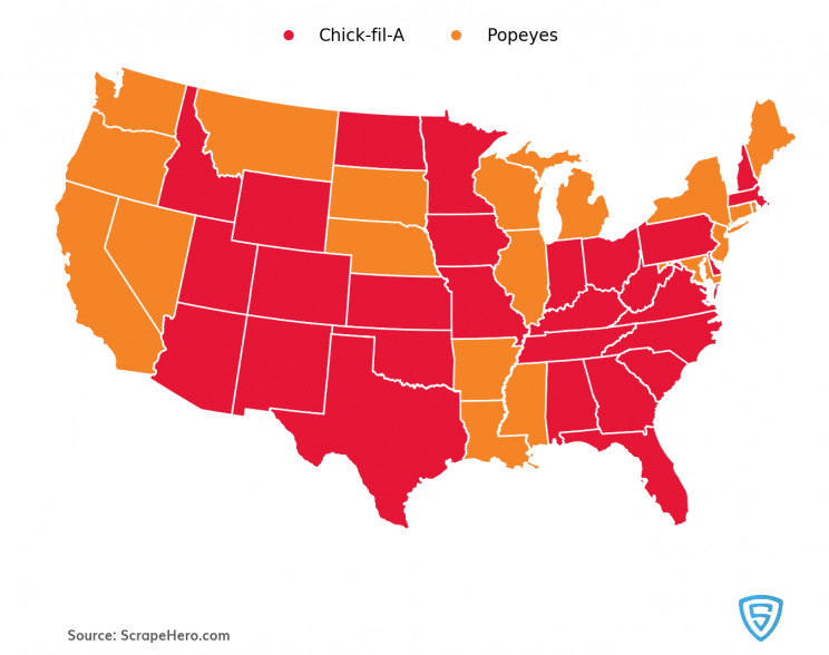popeyes-chic-fil-a-most-locations-per-state