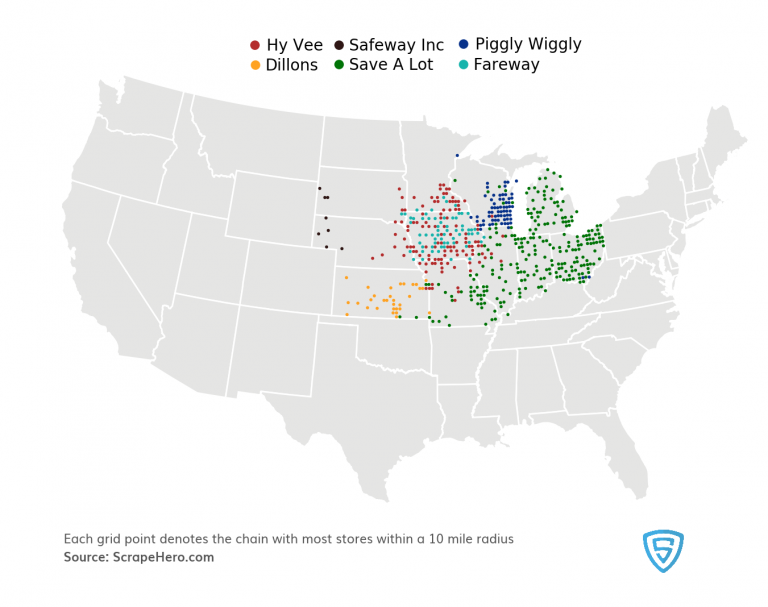 Top Regional Grocery Chains in the US