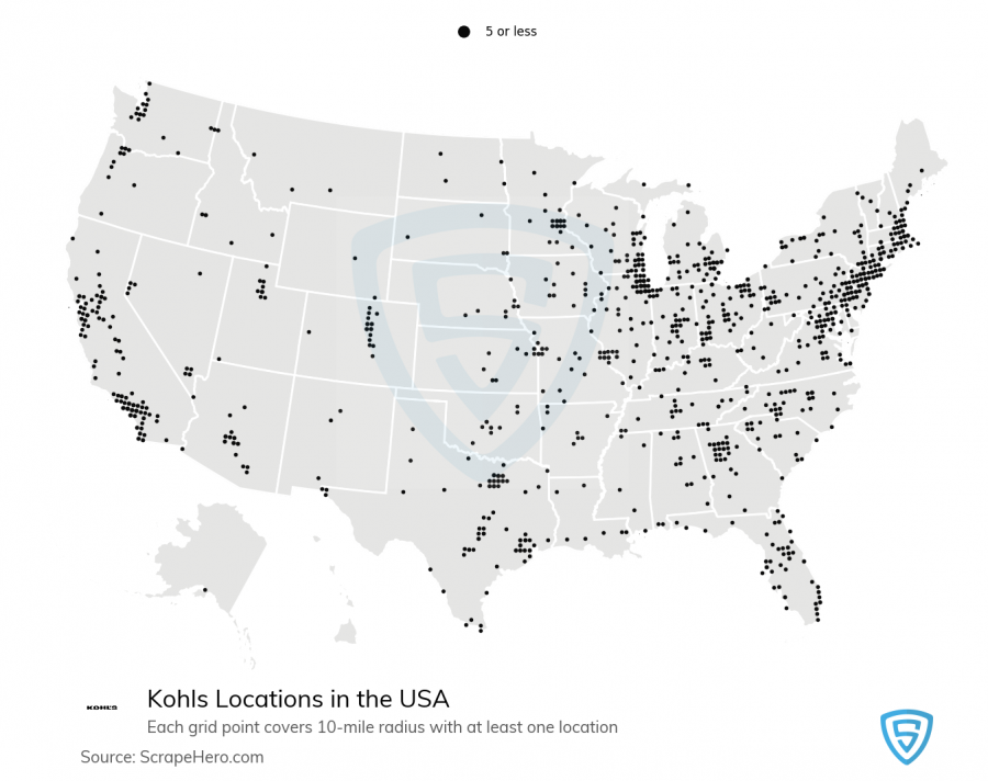 The Largest Department Stores in the US Location Analysis