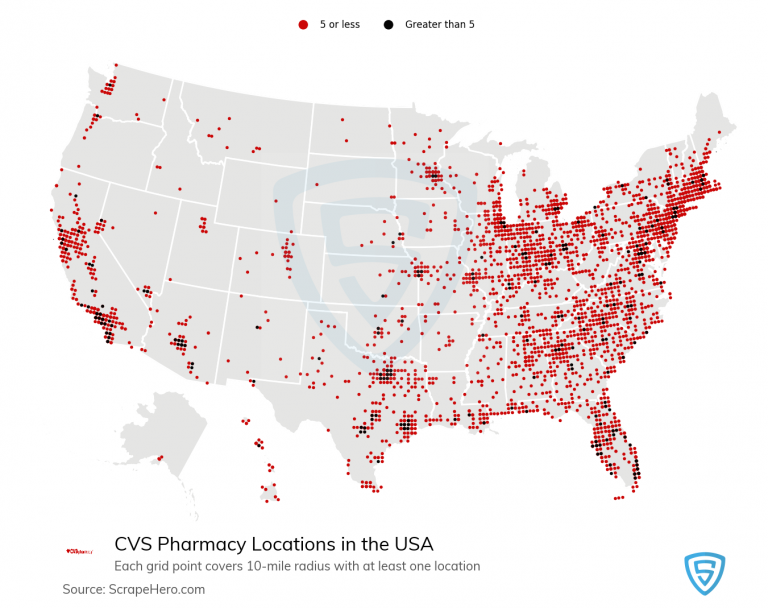 The Largest Pharmacies in the US Location Analysis