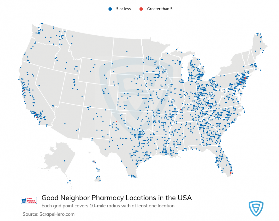 The Largest Pharmacies in the US Location Analysis