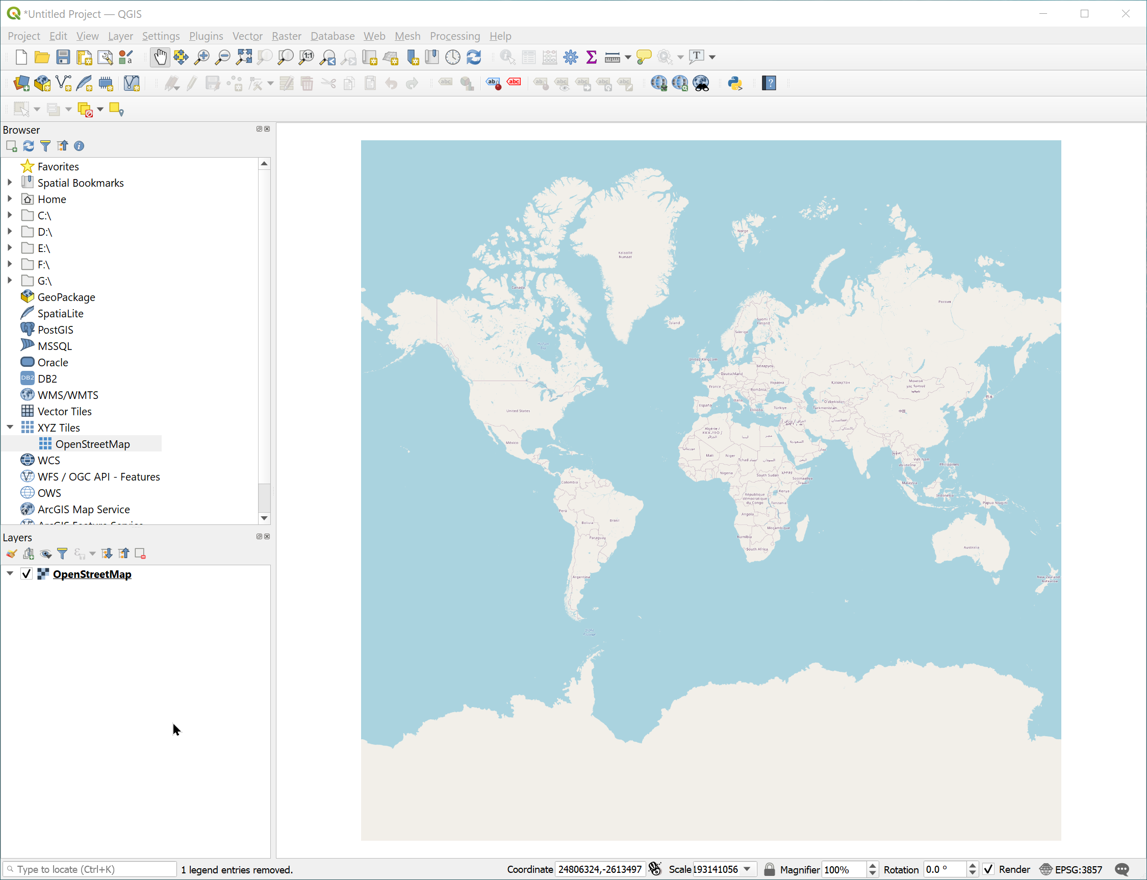 Importing the Base Map
