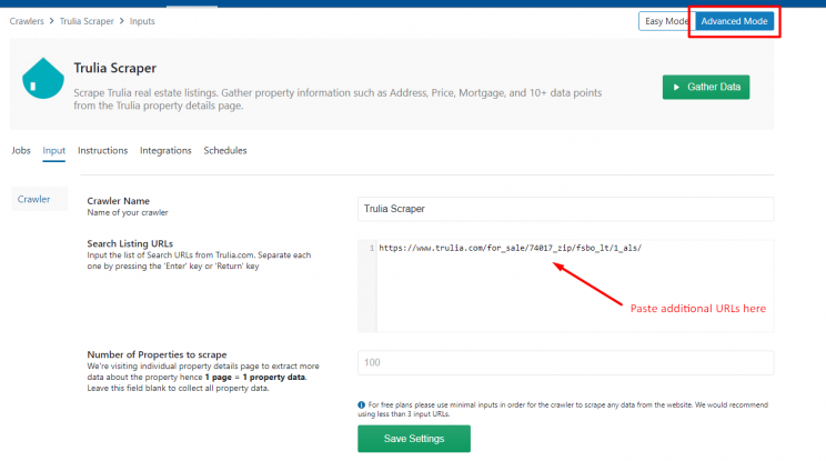 input-fsbo-links-to-trulia-crawler