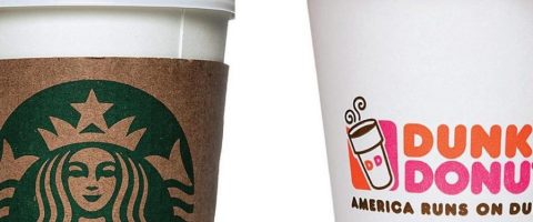 America’s Favorite Coffee Chains – Starbucks and Dunkin’