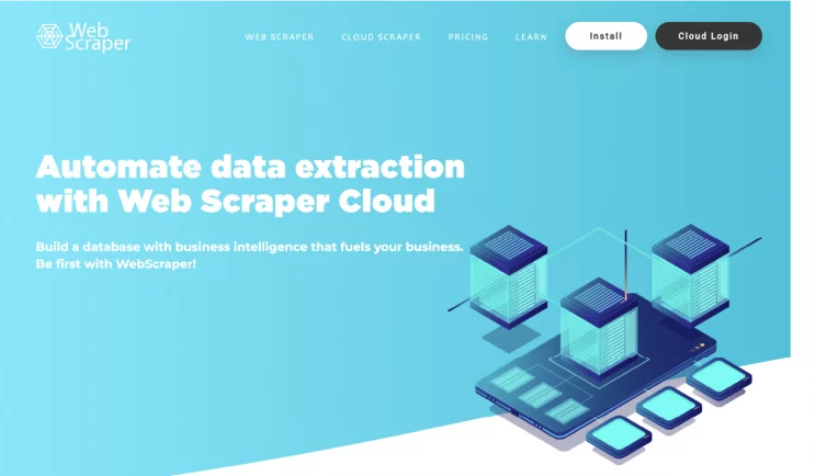 Cloud Scraper, a cloud web scraper by webscraper.io