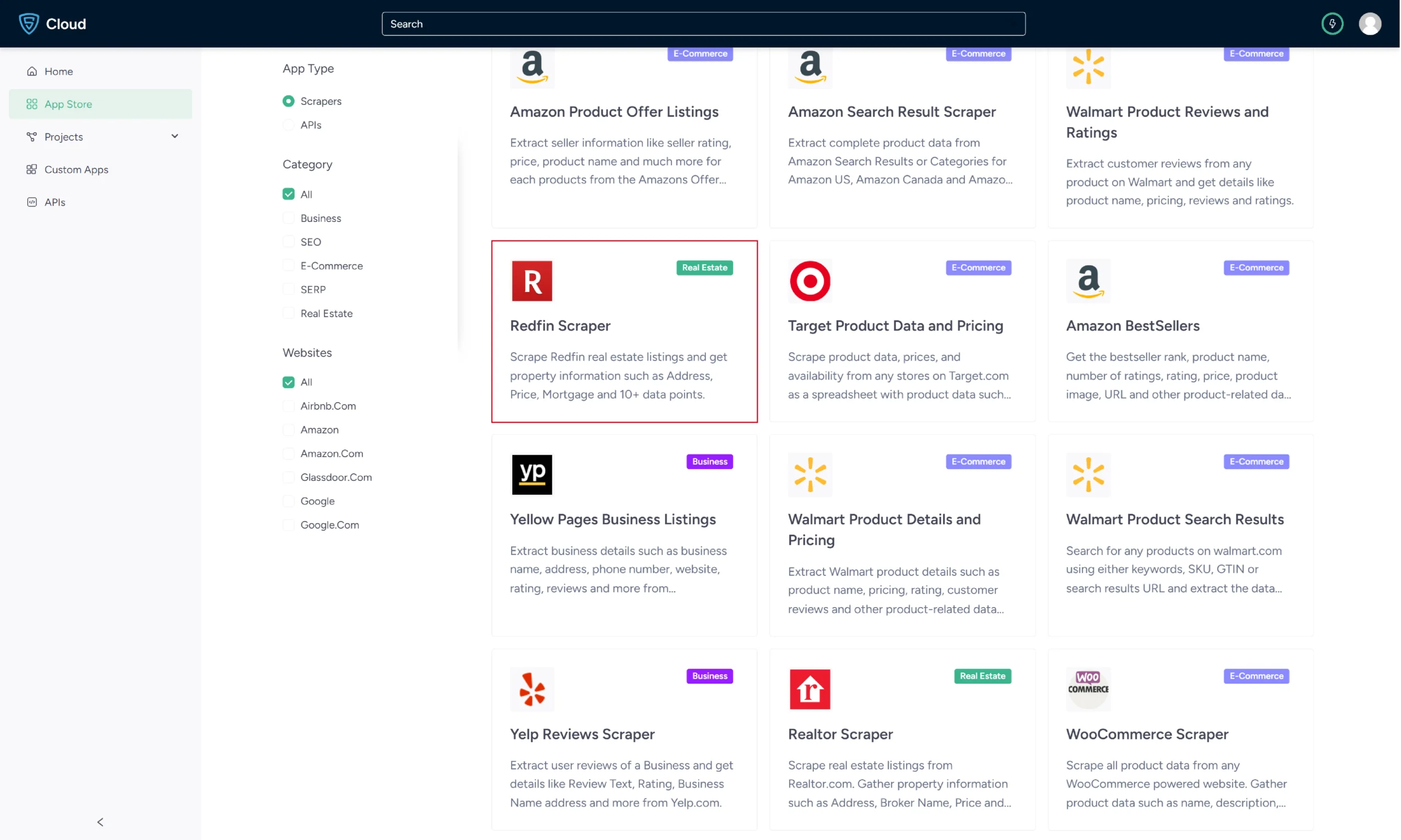 Redfin scraper