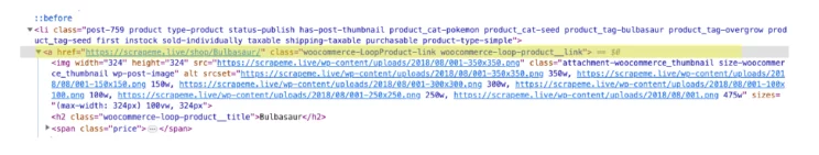 collecting product URLs using LXML and XPath for scraping using python urllib