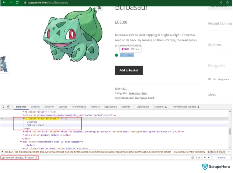 Collecting the number of stock when web scraping in R. 