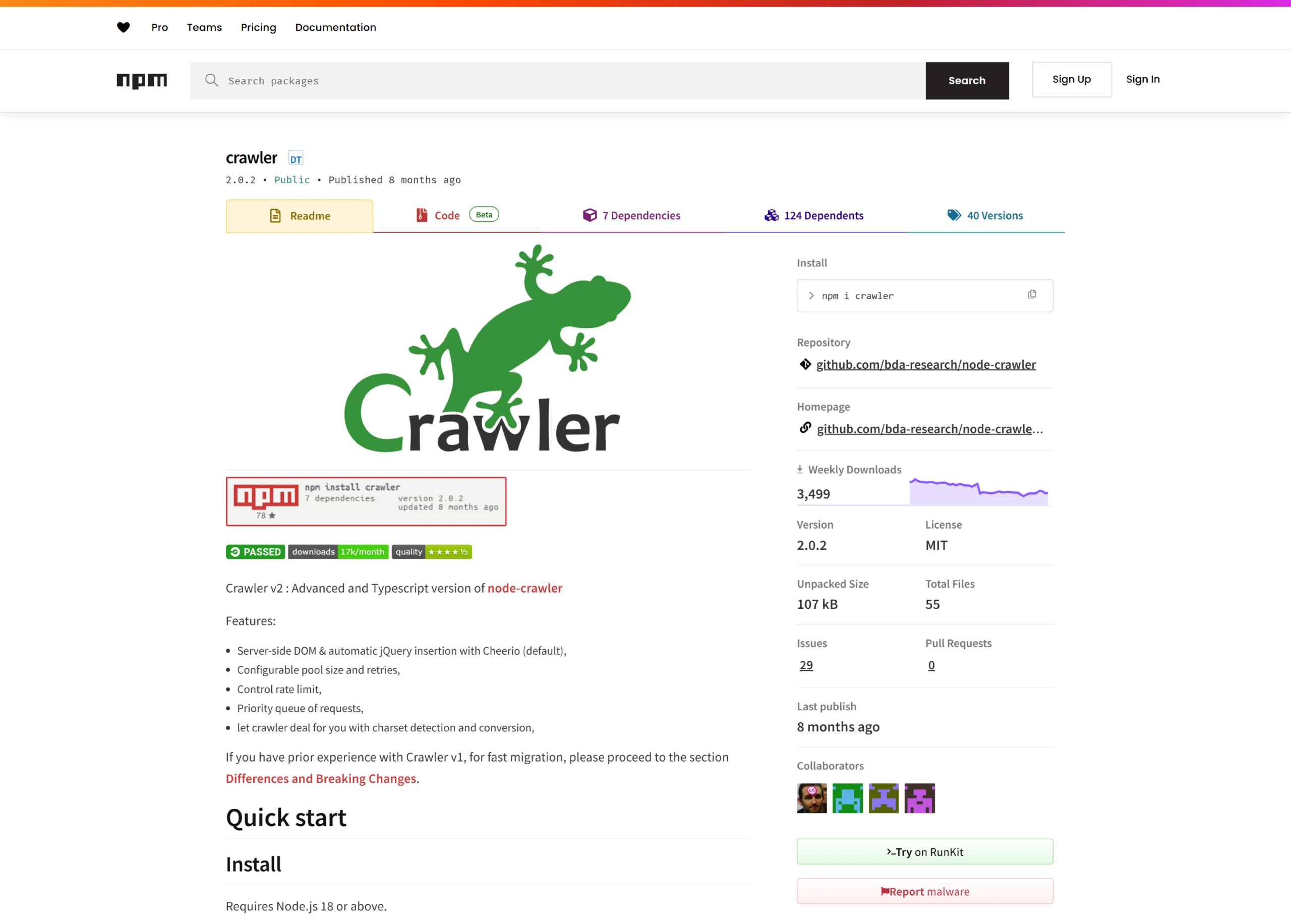 Homepage-Crawler