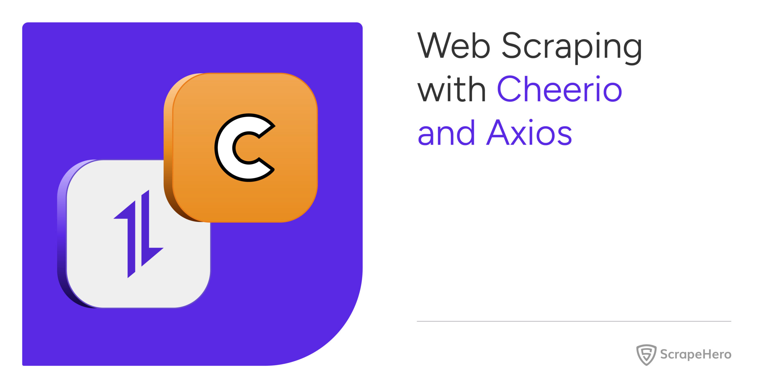 Web scraping using Cheerio and Axios