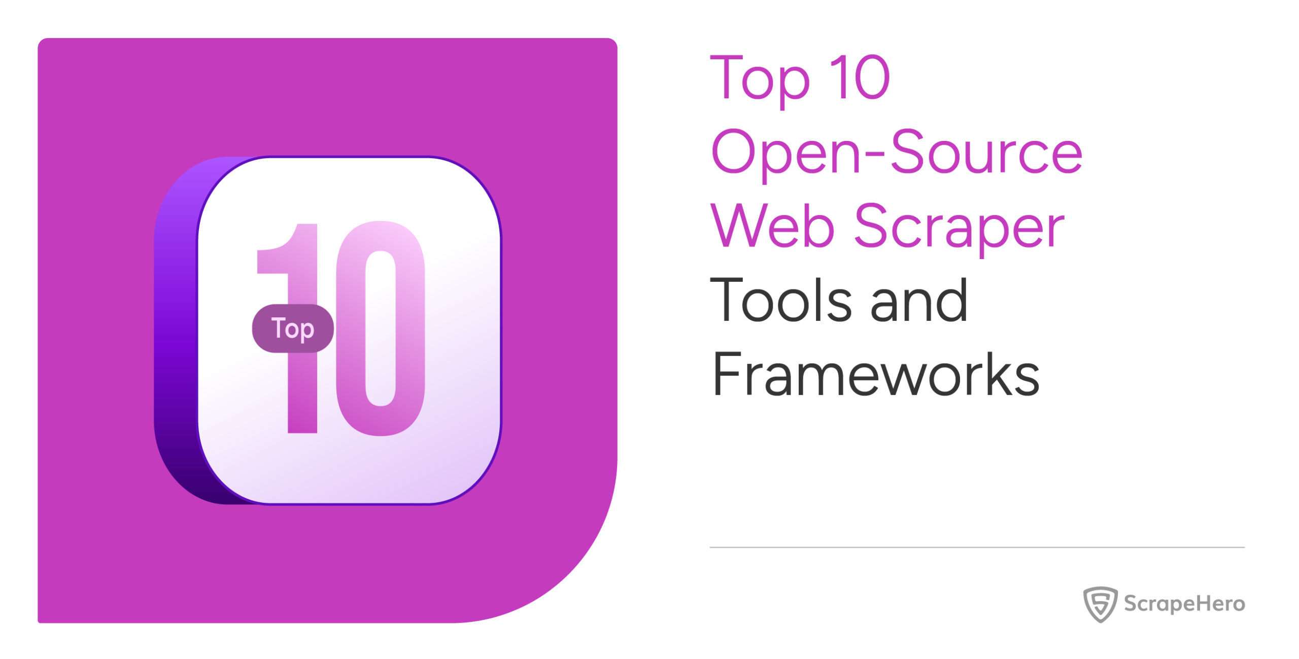 open source web scraper