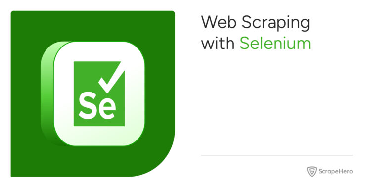 Selenium web scraping