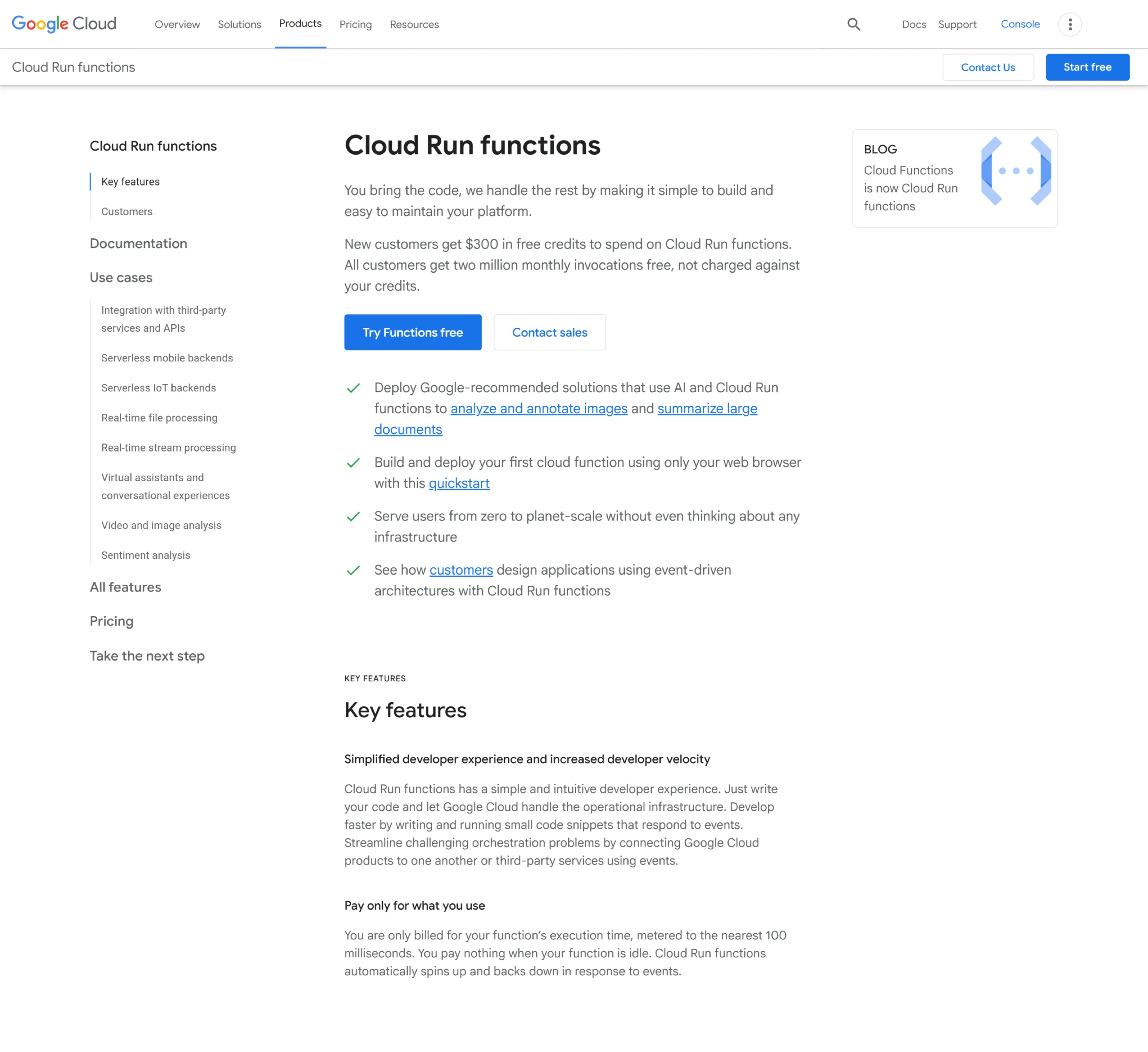 Google Cloud Functions