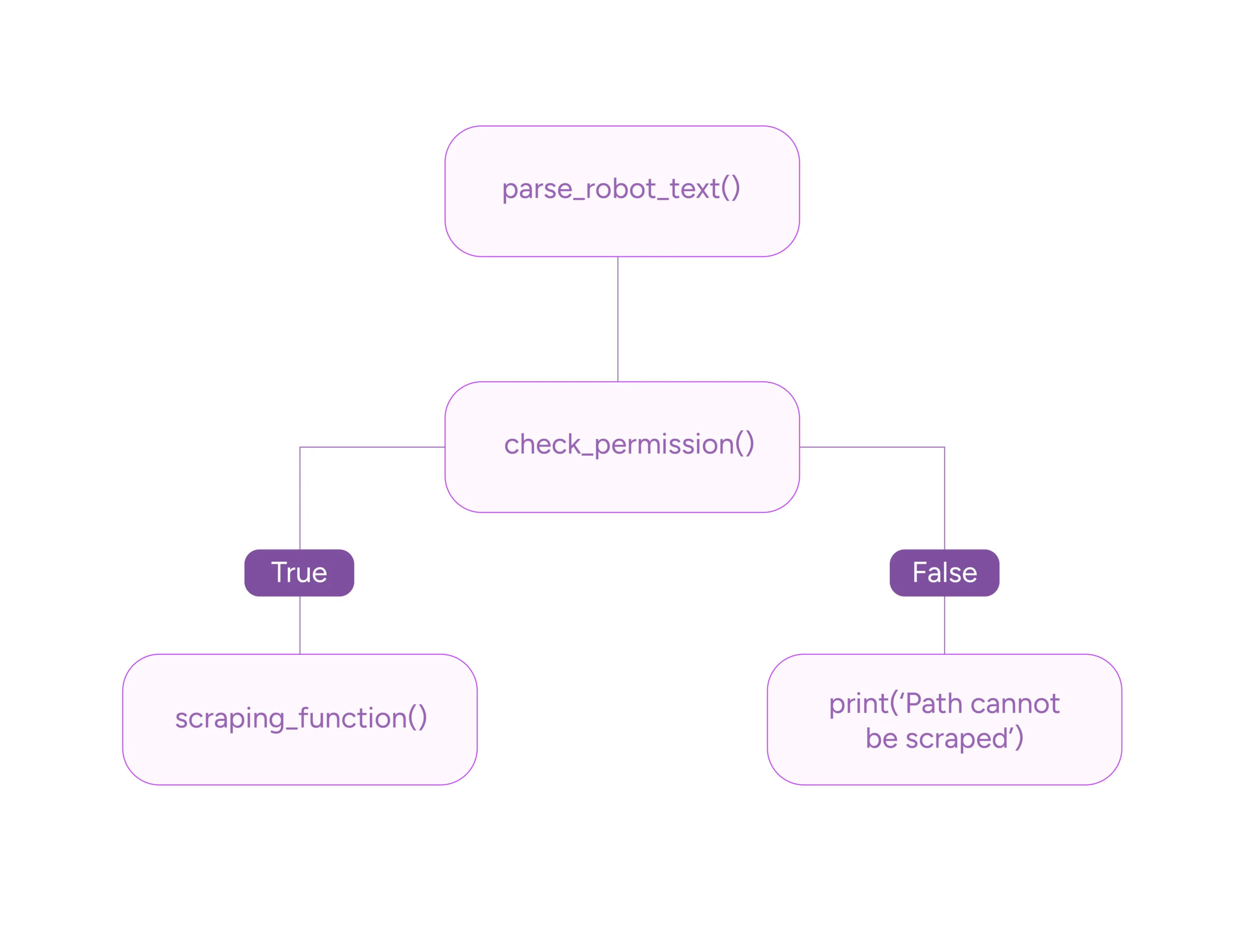 Parsing robots.txt using custom code