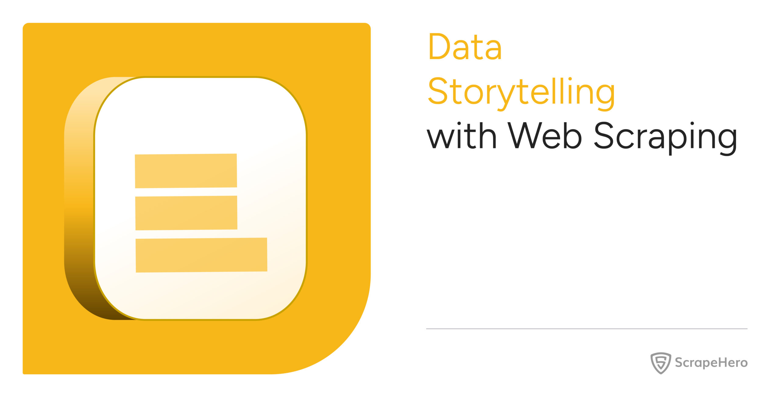 Data Storytelling with Web Scraping