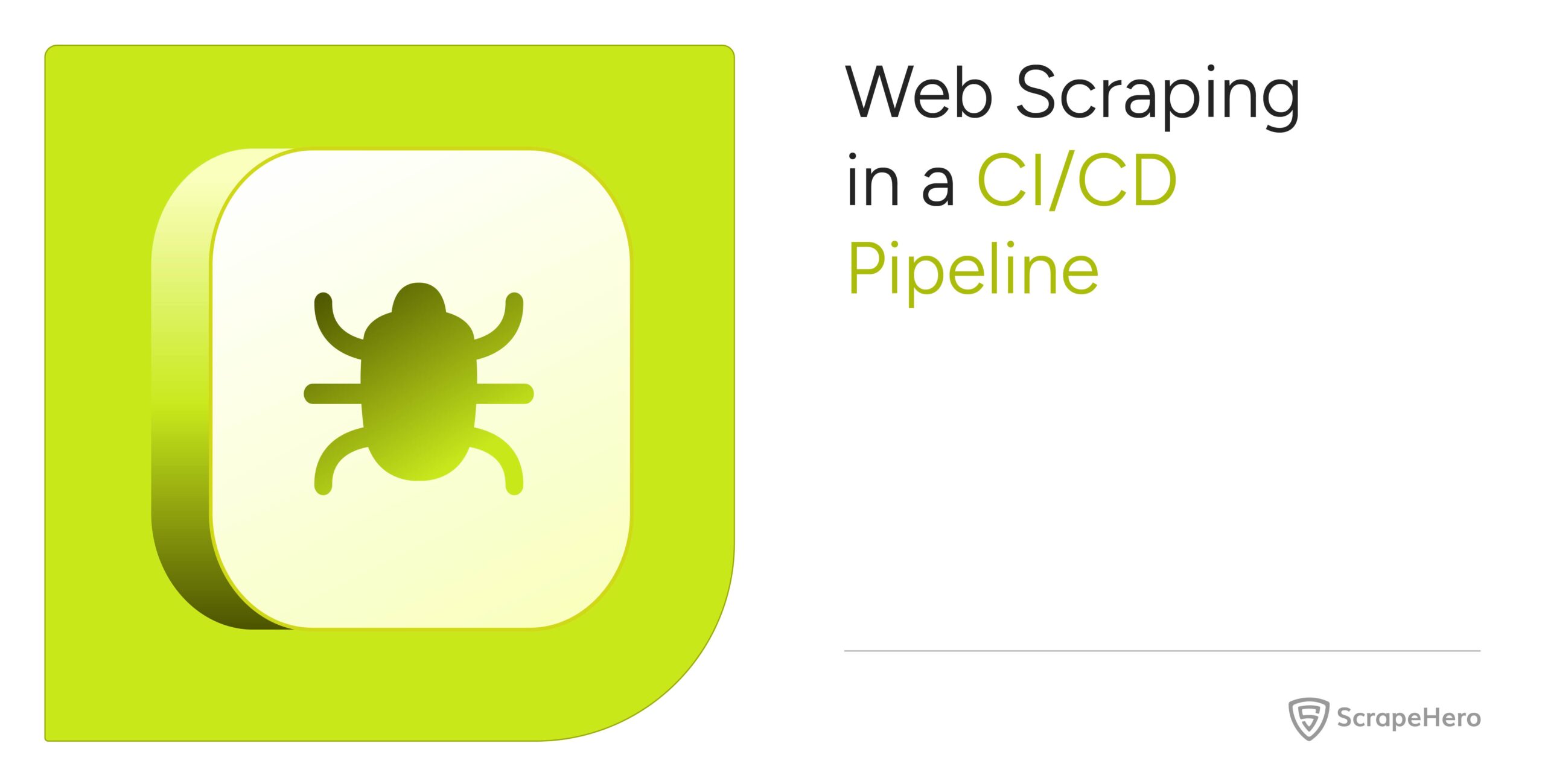 Web Scraping in a CI/CD Pipeline