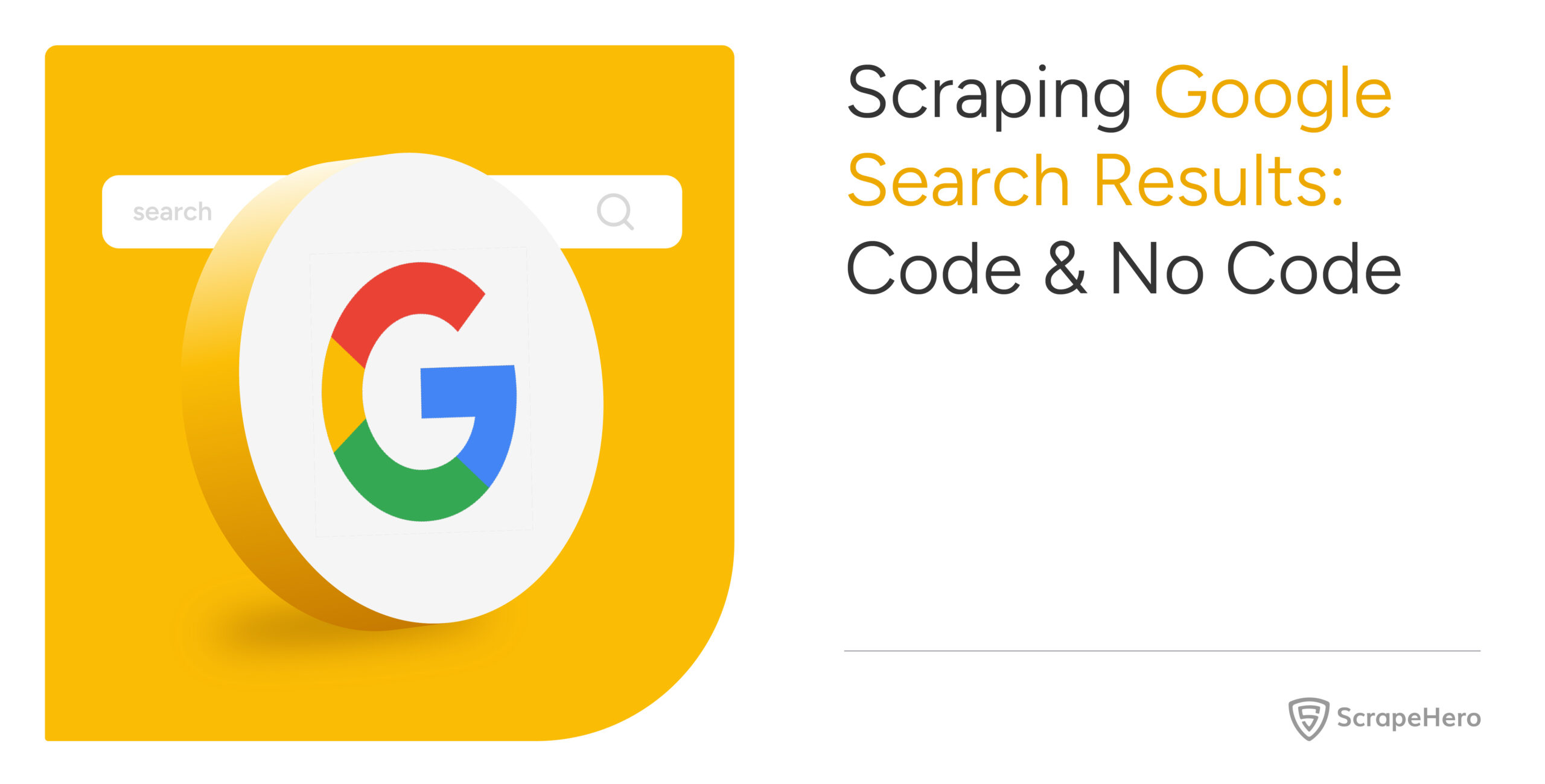 Google search scraping