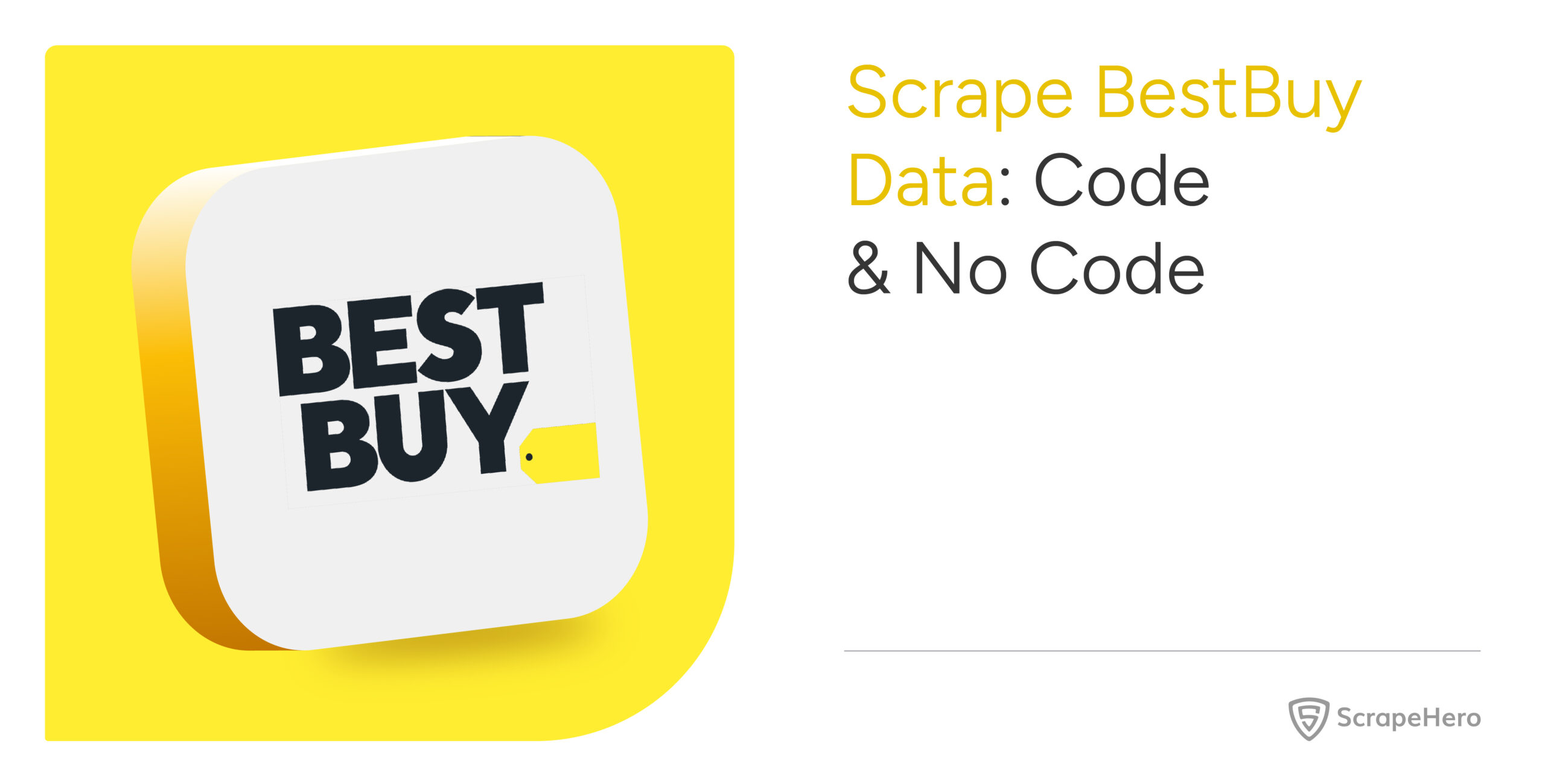 Scrape BestBuy data